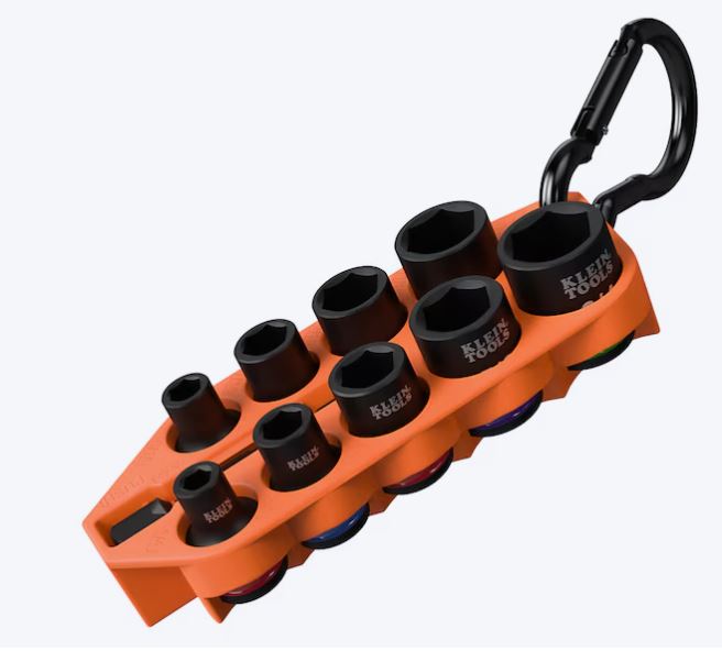 33809 33809 Klein Grab-And-Go Impact Socket Set, from Building HVAC